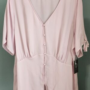 Vince Camuto Corsage Pink Blouse